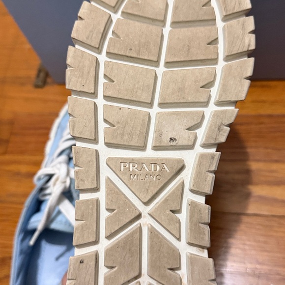 Prada Nylon baby blue color - Picture 15 of 16